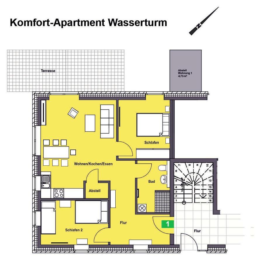 Landhaus Lueneburg Komfort Apartment Luaran gambar